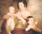 塞缪尔芬利布里斯莫尔斯 - Lucretia Morse and her Children